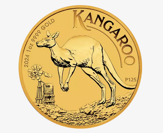 Gold Kangaroo (Nugget) Coin - One Troy Ounce - 2024