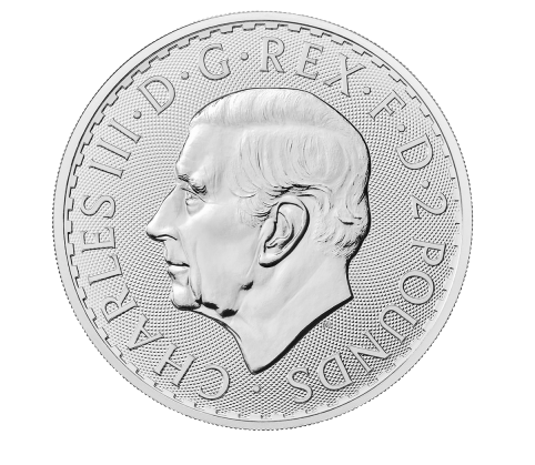 Silver Britannia Coin - One Troy Ounce - 2023