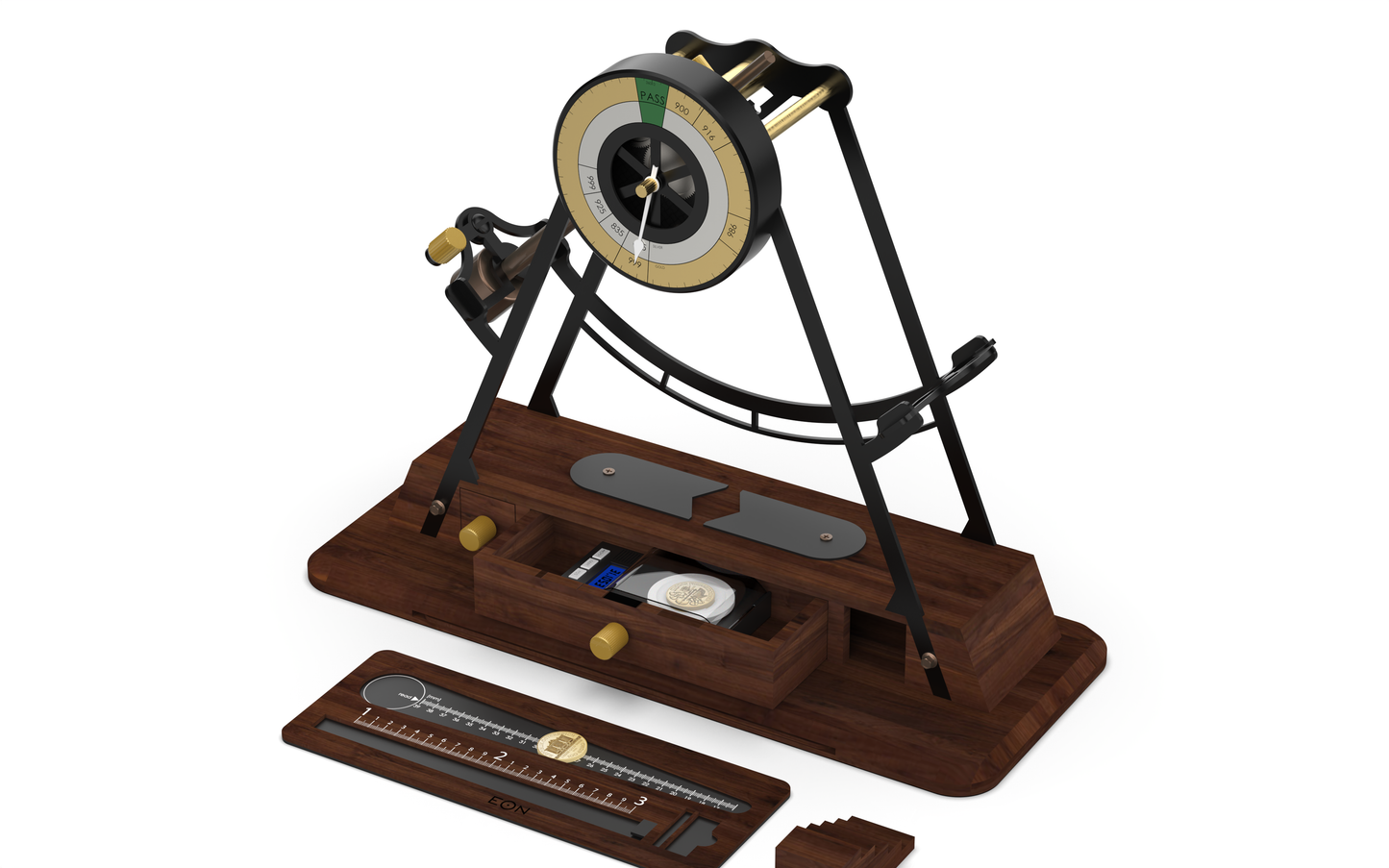 EON Gold Coin Cradle - Coin Tester