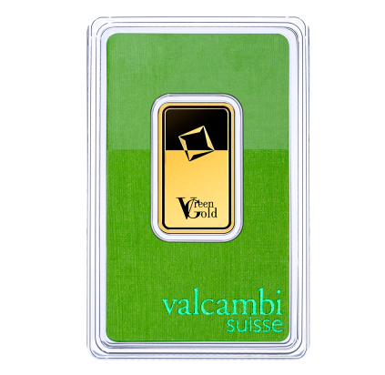 Gold Bar - 20g - Valcambi Green