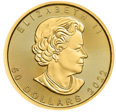 Gold Maple Coin - One Troy Ounce - 2023