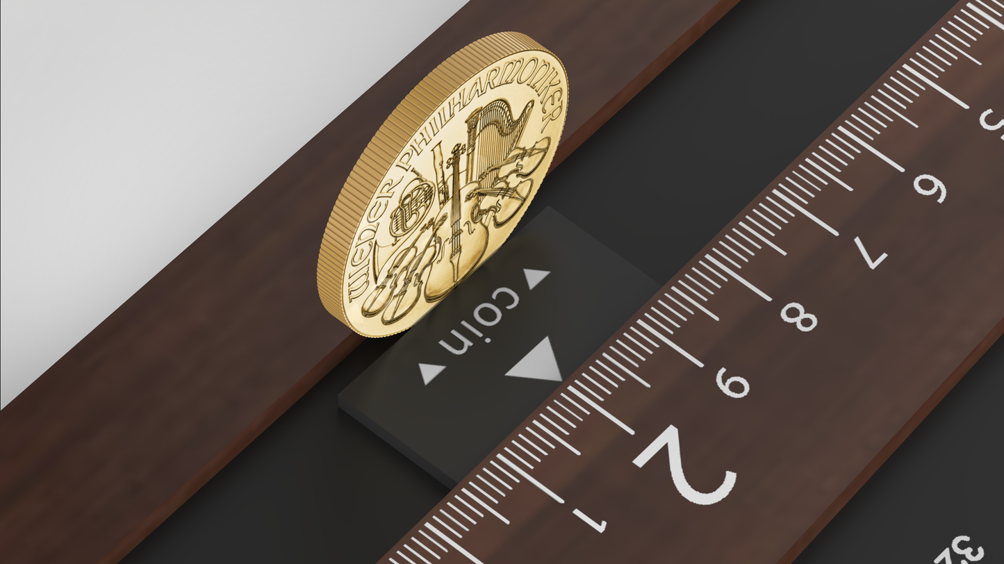 EON Gold Coin Cradle - Coin Tester