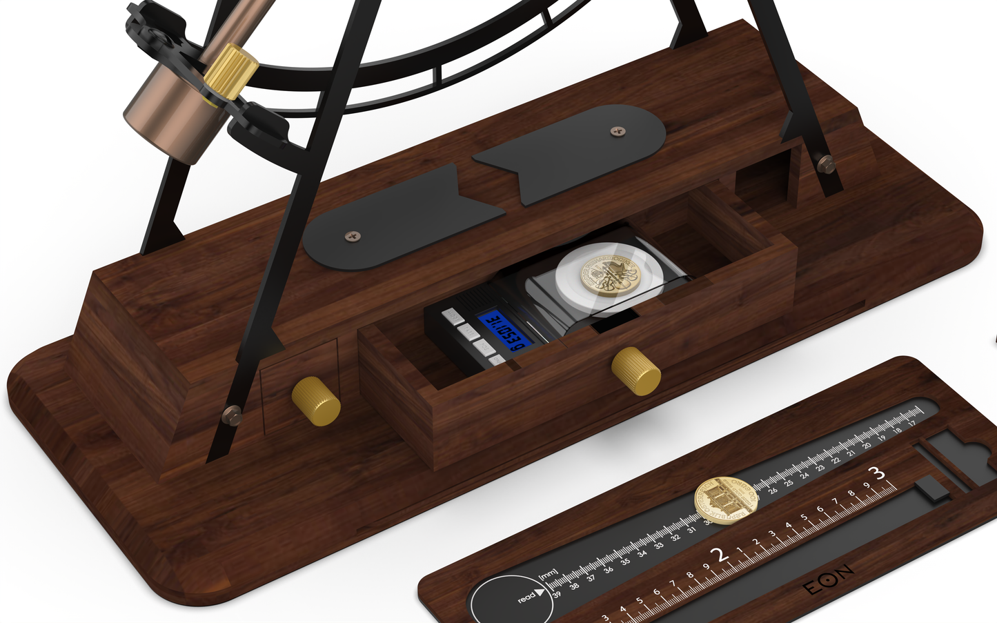 EON Gold Coin Cradle - Coin Tester
