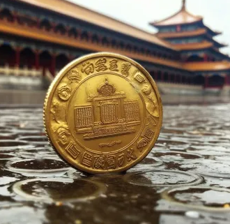 Gold coin, Forbidden palace