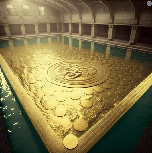 All the gold ever mined would only fill 3 Olympic sized swimming pools