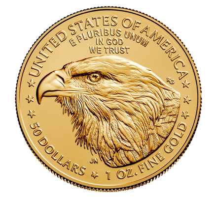 Gold Eagle Coin - One Troy Ounce - 2024