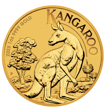Gold Kangaroo (Nugget) Coin - One Troy Ounce - 2023