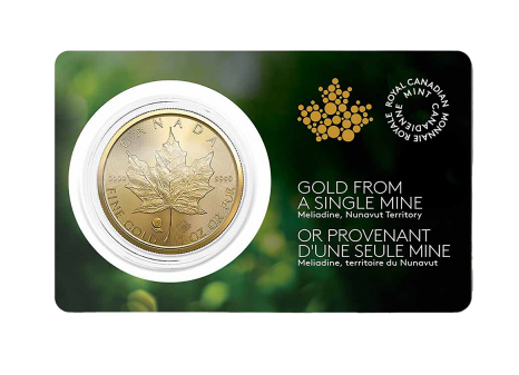 Gold Maple Coin - One Troy Ounce - Single Mine 2022