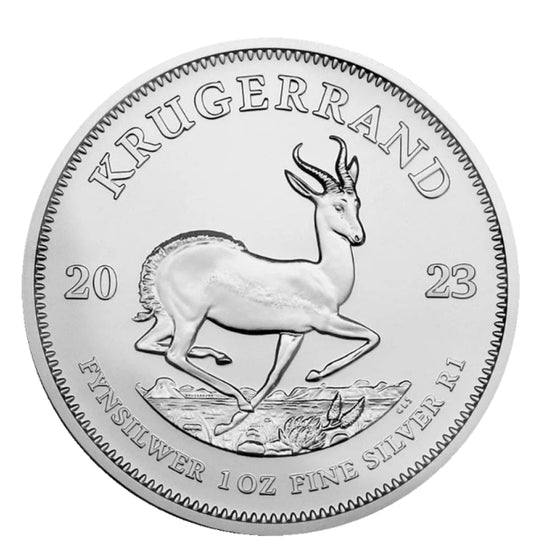 Silver Krugerrand Coin - One Troy Ounce - 2023