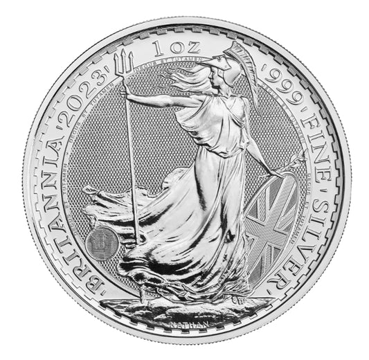 Silver Britannia Coin - One Troy Ounce - 2023